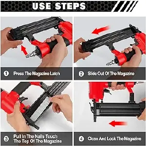 PISTOLA CLAVADORA DE AIRE NEUMATICA N851