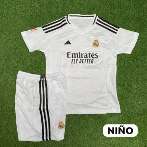 UNIFORME REAL MADRID NIÑO