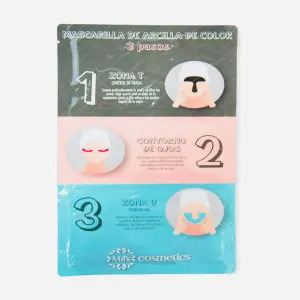 Mascarilla Arcilla De Color  3 Pasos