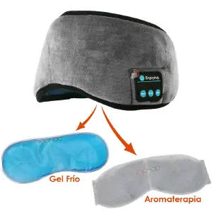 Tapa Ojos Masajeador Aromaterapia y Gel