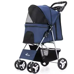 Coche de mascota 4 ruedas