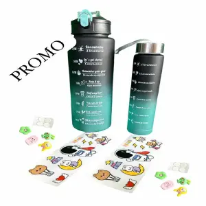 Termo de 1 litro más uno de 300 ml
