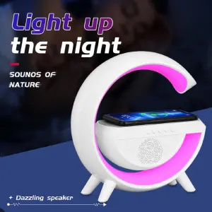 Lampara G Luz Led Rgb BT Hm-2301
