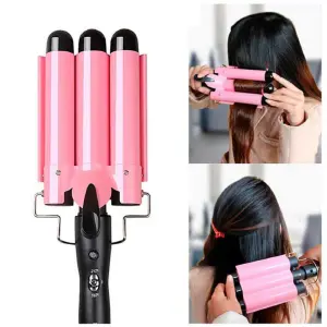 Plancha Pinza De Cabello Ondas De Sirena
