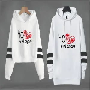 Buzo, Buso Hoodie ESPOSOS PAREJA