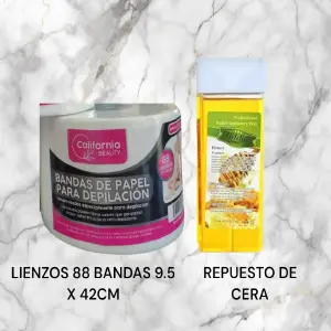 COMBO LIENZO Y CERA