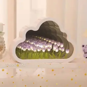 LAMPARA TULIPANES INFINITOS ALTA CALIDAD