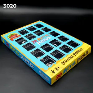 3020 ROMPECABEZAS METALICO SET X 20 GAME