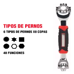 Llave Inglesa Multiusos 48 En 1 360º