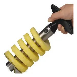 Cortador de piña en espiral de acero