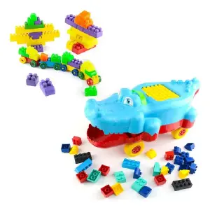 Cocodrilo Montable Con Bloques Creativos