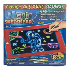 Tablero De Dibujo Con Luz Magic Pad