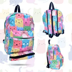 Morral con Cartuchera Estampado 10CM085