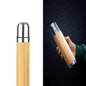 Termo Bambu con filtro 400ml