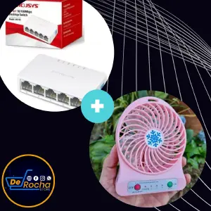Combo Switch escritorio+ ventilador