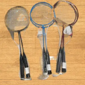 Set raquetas de badminton