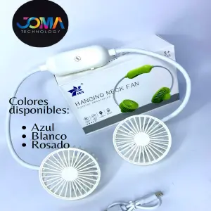 Ventilador de cuello flexible recargable