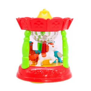 Robot Carrusel Caballos Luces Sonido