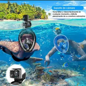 MASCARA SNORKEL 360 TRAZOR