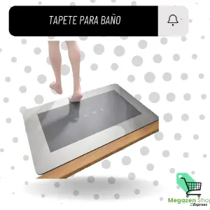 TAPETE PARA BAÑO ABSORBENTE