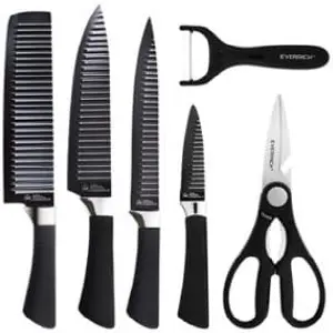 Cuchillo Canaleado Kit x6