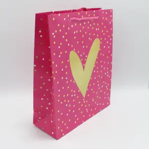 Bolsa de regalo mediana motivo corazón
