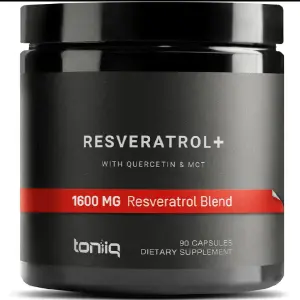 Toniiq Cápsulas de resveratrol de ultra