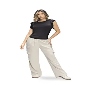 PANTALON CARGO EN POLIESTER REF 8567