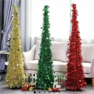 Arbol de Navidad Plegable Surtido +Luces