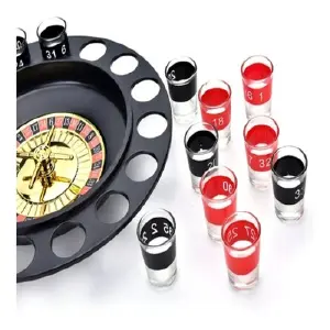 RULETA DE SHOTS CON COPAS