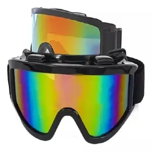 Gafas Tipo Cross Tornasol Para Cascos