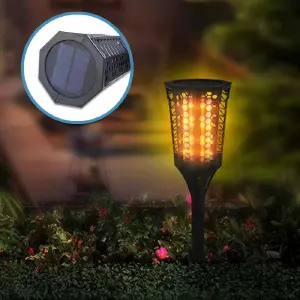 Antorcha Led Lámpara Solar Control 005