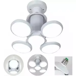 Foco Led De Techo Con Parlante Bluetooth
