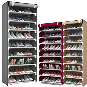Organizador De Zapatos 10 Niveles Metali
