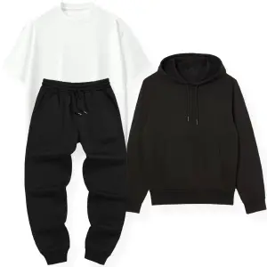 Pantalón + Buzo + Camiseta Oversize