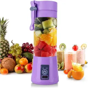 Licuadora Personal Recargable 6 Aspas
