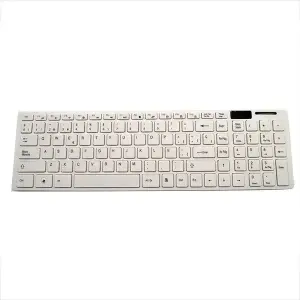 Combo Mouse Teclado Inalámbrico White
