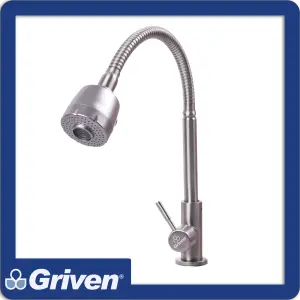 GRIFO INDIVIDUAL P/FREGADERO CUELLO FLE