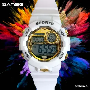 S-653W-1 DORADO RELOJ SANSE ESTUCHE 7L