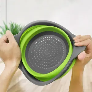 Escurridor plástico de platos plegable ⚡