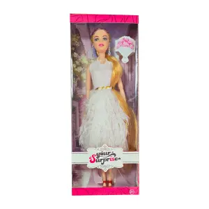 Muñeca Vestido Flecos Multicolor Juguete