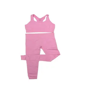 CONJUNTO SEAMLESS DEPORTIVO GRANATE