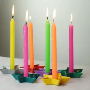 60 velas +60 soportes Variado