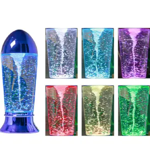 Lampara Lava Tornado Decorativa Multicol