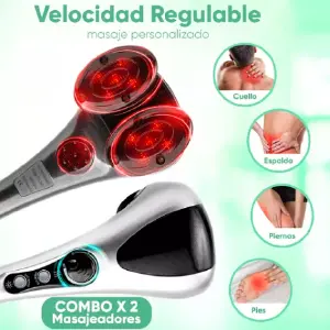 MASAJEADOR DOBLE CABEZA JX-6