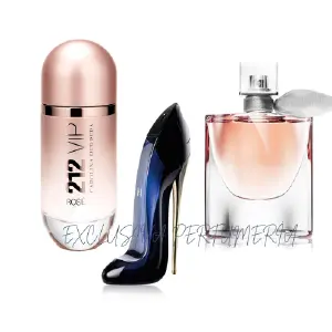 La vie est belle+ 212 rose+ Good girl