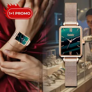 2x Reloj De Dama En tono verde | 767225