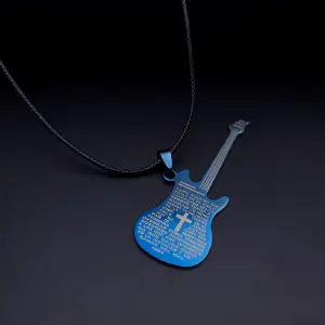 Collar Guitarra Musica Padre Nuestro Rel