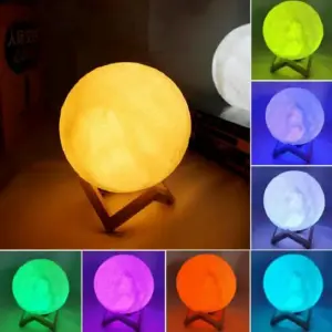 Dt Lámpara Luna 15cm
