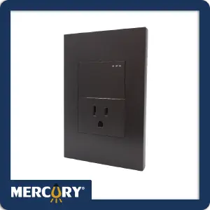 TOMA + INTERRUPTOR  BLACK LUXURY
